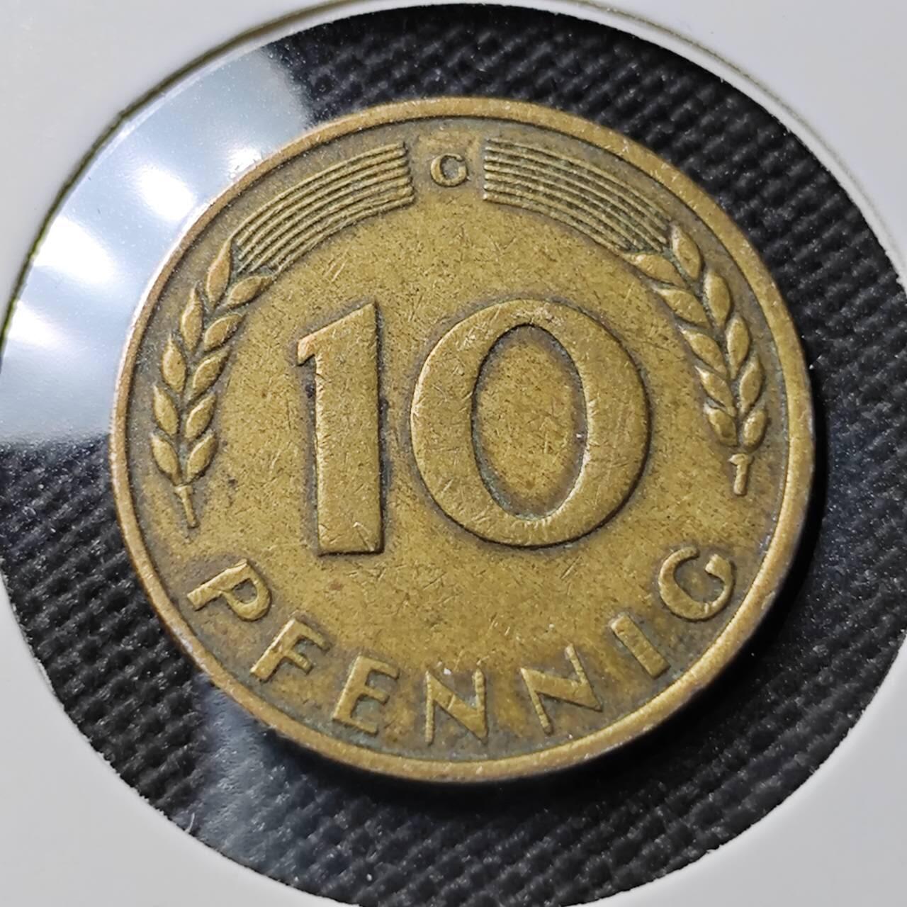 KK钱币收藏小铺  第385期  2月预留时间 周末发货  1949德国50芬尼 银行版