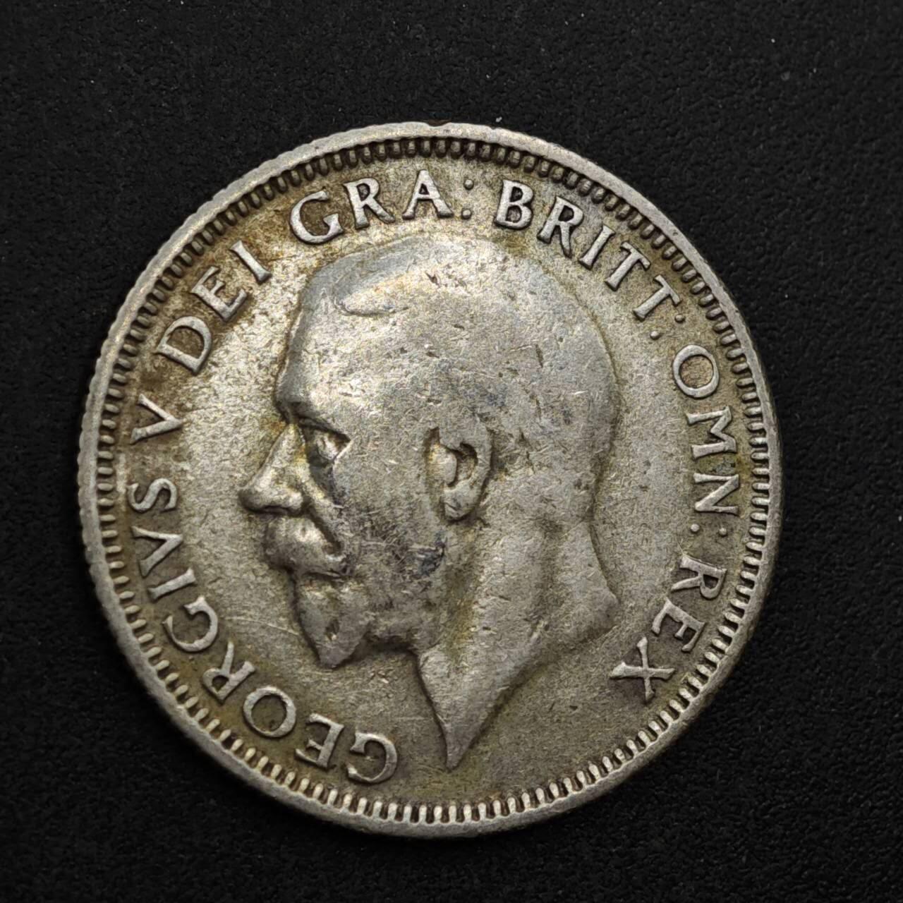 【淘币小摊】限时拍第八百三十九拍  散币银币场  满百包邮可预留两周  周一统一发货  英国1933年乔治五世一先令银币参考银价47