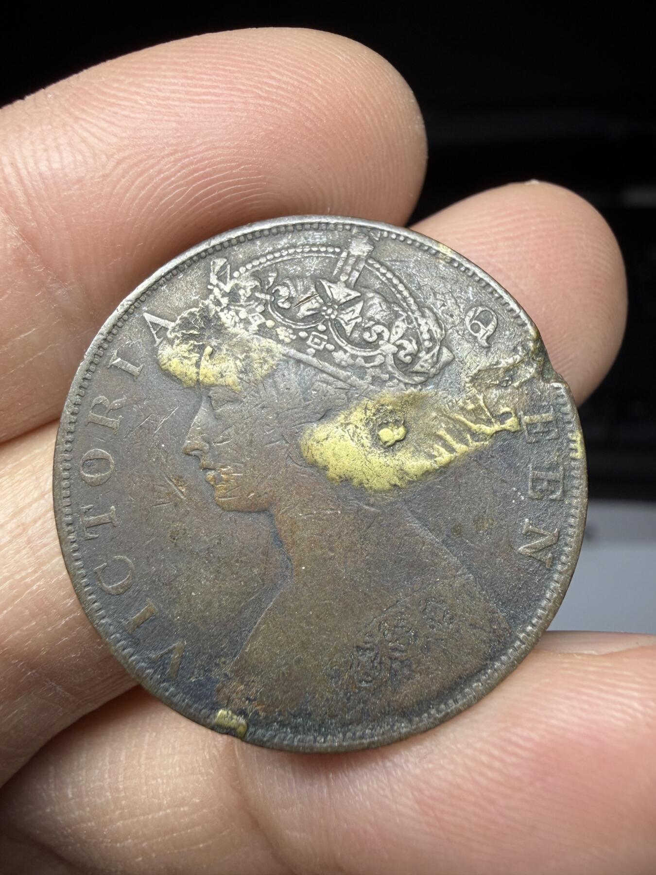 2026年集古藏今外币拍卖第一期-第1场—（总第298拍），可以寄存60天，满160元包邮。 1879年香港一仙