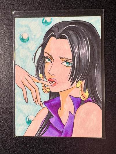 NO.20 好又多金牌大场，新年马到成功！新店点关注不迷路！每周一站式配齐，方便凑单！（周6晚8点截拍，卖家送拍0抽成！） - 【1/1手绘卡】画师月亮 女帝【她是九蛇岛的风，吹皱了整片大海的梦】