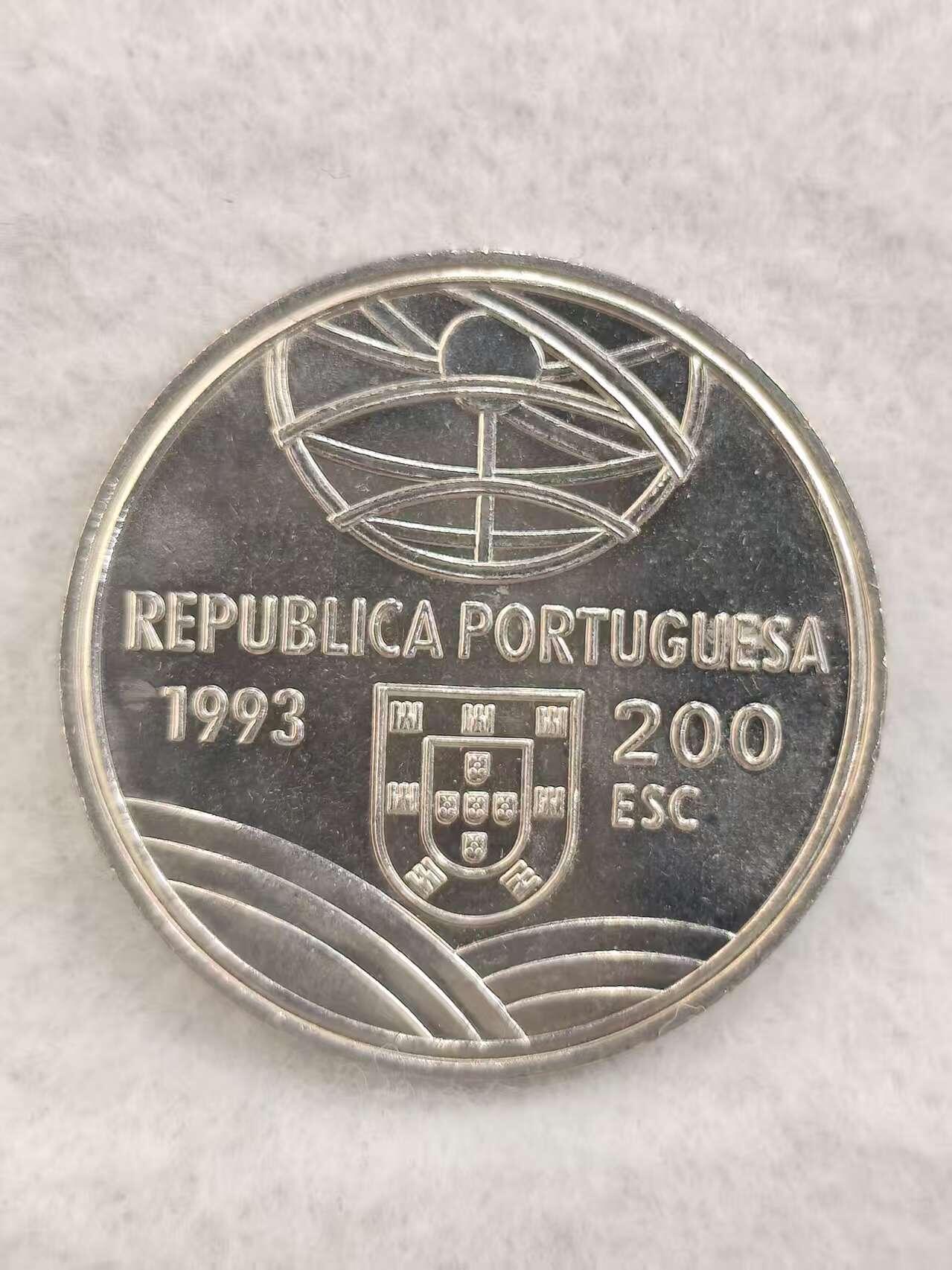 G&W世界散币，银币处理专场（第41场） 葡萄牙1993年200埃斯库多