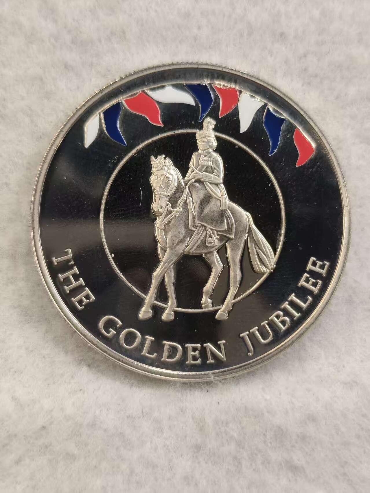 G&W世界散币，银币处理专场（第41场） 福克兰2002年50便士  克朗型