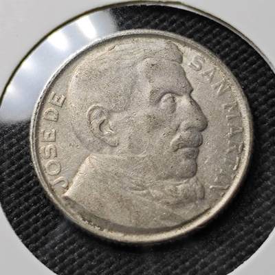 KK钱币收藏小铺  第384期  2月预留时间 周末发货 -  阿根廷20分纪念币