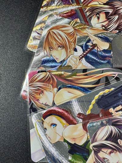 NO.20.5 好又多妹卡大赏，祝你新年旺桃花~只能从此链接进的专场！新店点关注不迷路~每周一站式配齐，方便凑单！（周5晚9点截拍，卖家送拍免费！） - 江东格斗少女系列 UR拓展 火舞春丽霞 粗闪5张