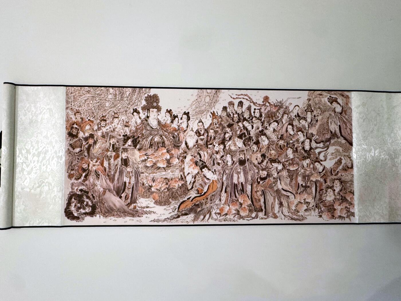 NO.20 好又多金牌大场，新年马到成功！新店点关注不迷路！每周一站式配齐，方便凑单！（周6晚8点截拍，卖家送拍0抽成！） 【卷轴】彫仙《瑶池仙会图》已装裱