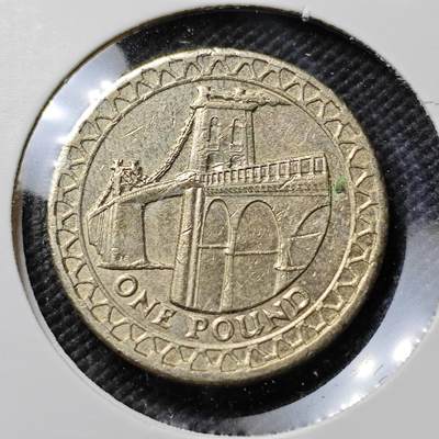 KK钱币收藏小铺  第384期  2月预留时间 周末发货 -  英国1镑 桥