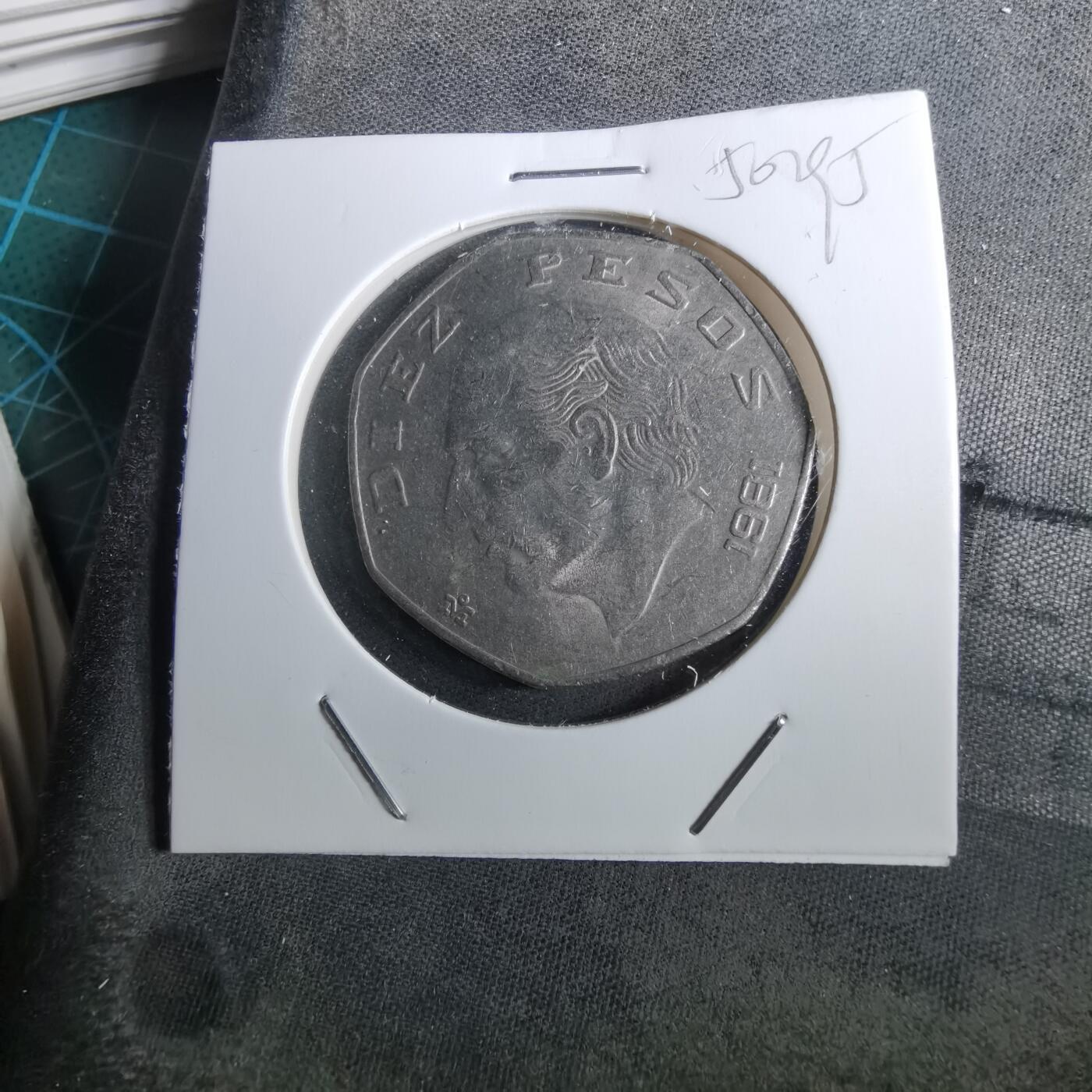 沼泽如烟--第950场 墨西哥1981年10比索