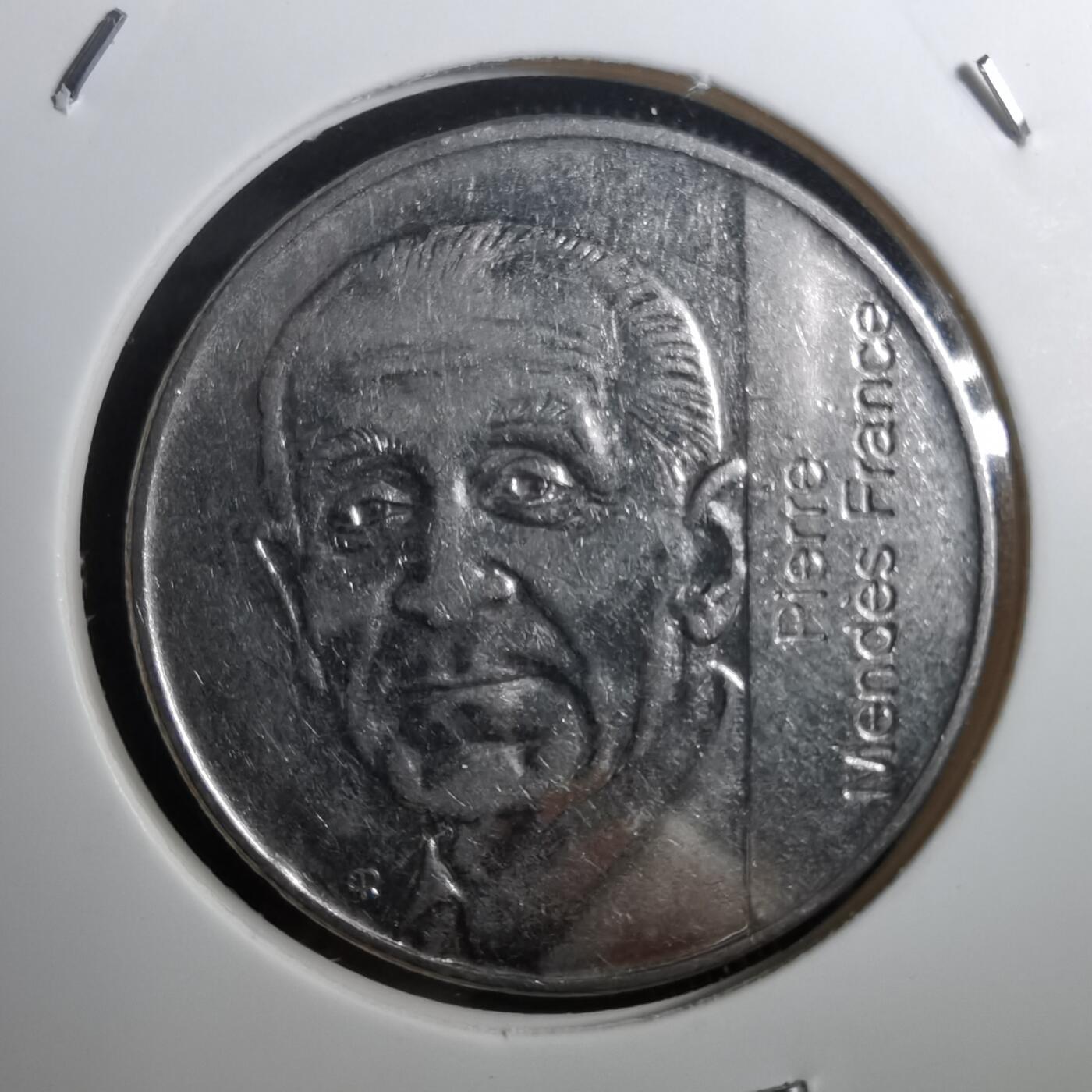 沼泽如烟--第950场 法国1992年5法郎