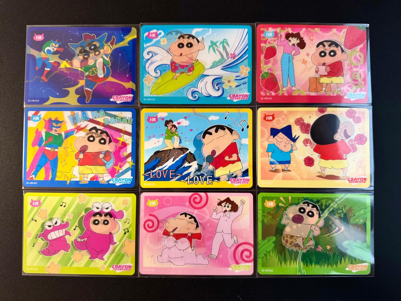 NO.20 好又多金牌大场，新年马到成功！新店点关注不迷路！每周一站式配齐，方便凑单！（周6晚8点截拍，卖家送拍0抽成！） 蜡笔小新卡牌 第二辑一套9张 光栅变换卡