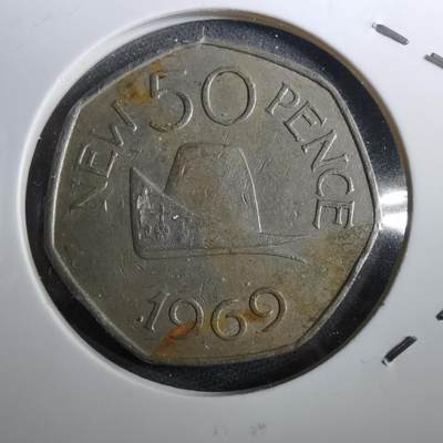 沼泽如烟--第950场 - 根西1969年50便士