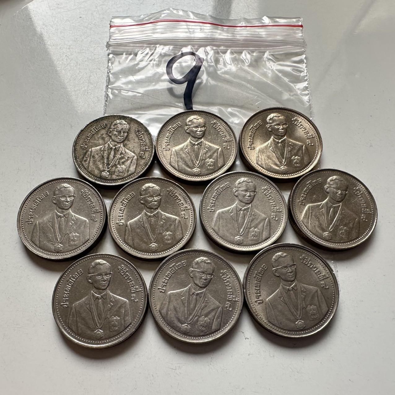 🌹外币初藏🌹🐯2026年第2场  泰国纪念币专场 1985年东南亚运动会2泰铢纪念币10枚