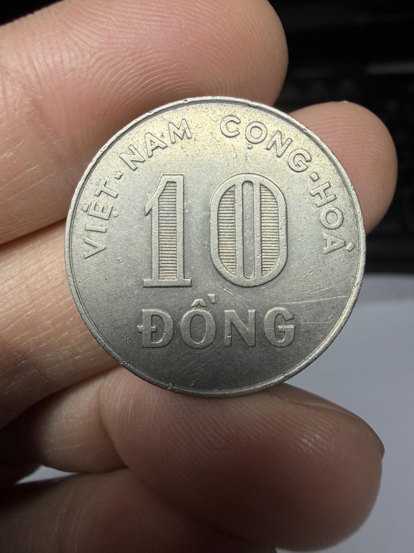 2026年集古藏今外币拍卖第一期-第1场—（总第298拍），可以寄存60天，满160元包邮。 1968年南越10盾