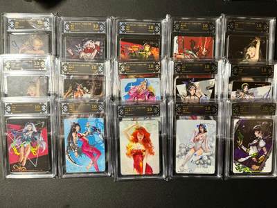 NO.20.5 好又多妹卡大赏，祝你新年旺桃花~只能从此链接进的专场！新店点关注不迷路~每周一站式配齐，方便凑单！（周5晚9点截拍，卖家送拍免费！） - 【10P套】焱卡 毒瘤2 炫彩 10P 15个全人物一套