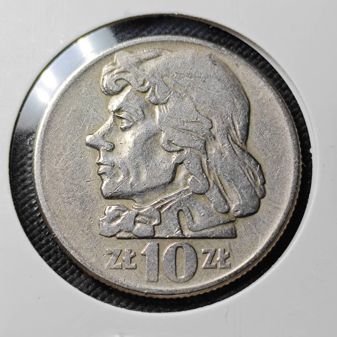 KK钱币收藏小铺  第384期  2月预留时间 周末发货  1959波兰10兹罗提纪念币