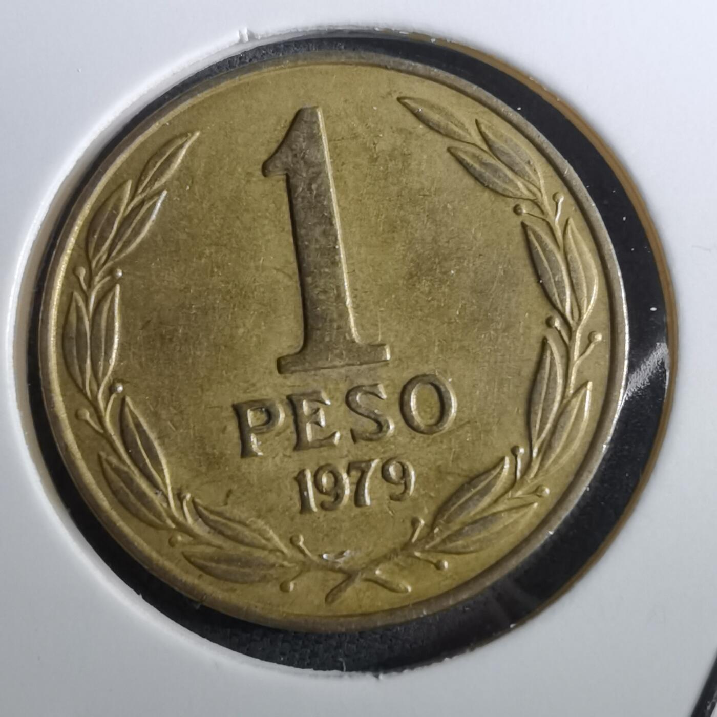 沼泽如烟--第950场 智利1979年1比索