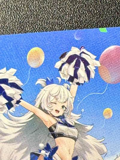 NO.20.5 好又多妹卡大赏，祝你新年旺桃花~只能从此链接进的专场！新店点关注不迷路~每周一站式配齐，方便凑单！（周5晚9点截拍，卖家送拍免费！） - 绘天阁 满赠卡 啦啦队女孩 1张 彩闪