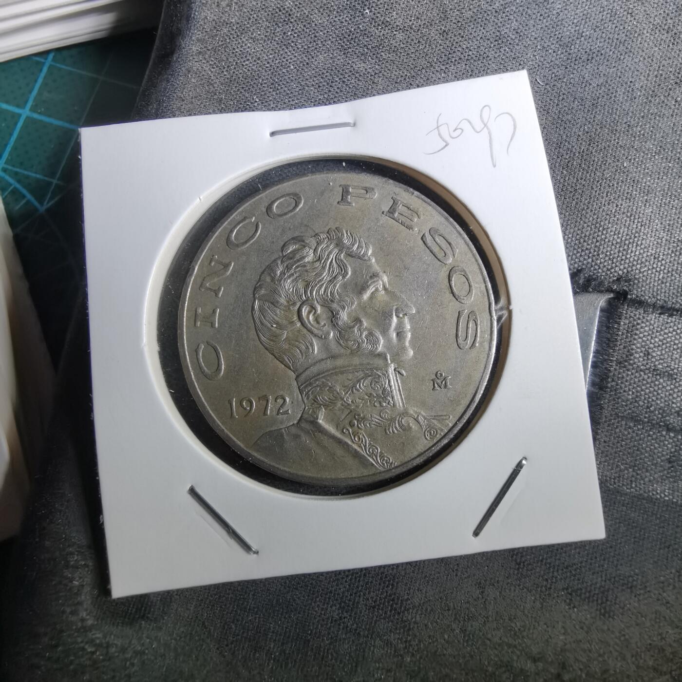 沼泽如烟--第950场 墨西哥1972年5比索