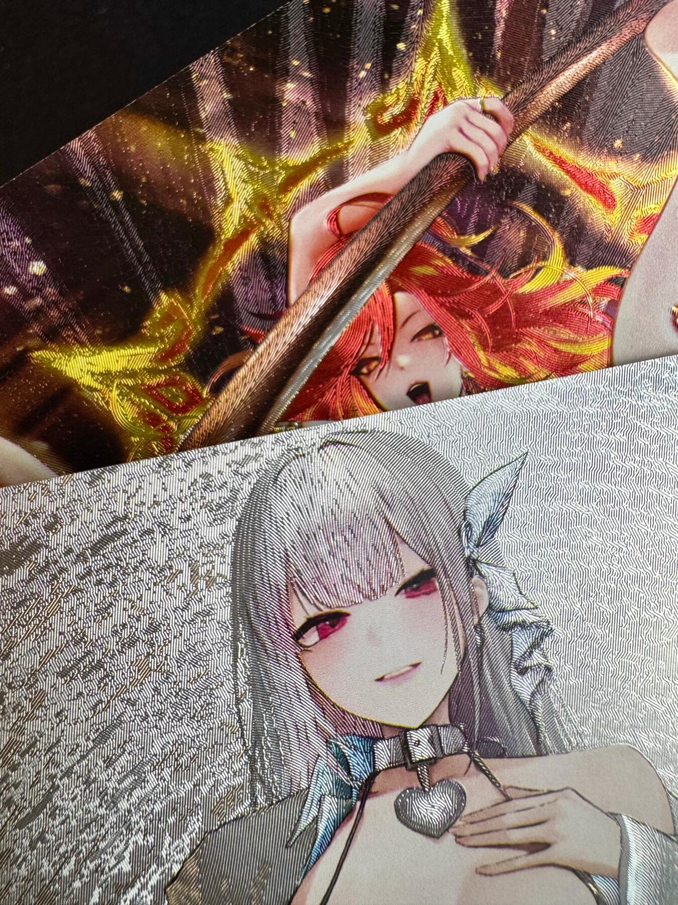 NO.20.5 好又多妹卡大赏，祝你新年旺桃花~只能从此链接进的专场！新店点关注不迷路~每周一站式配齐，方便凑单！（周5晚9点截拍，卖家送拍免费！） 奇点卡牌 有点sexy的女人两张 粗闪