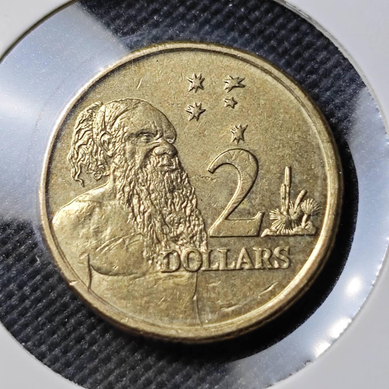 KK钱币收藏小铺  第384期  2月预留时间 周末发货  澳大利亚2元