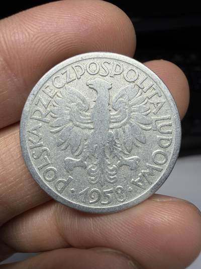 2026年集古藏今外币拍卖第一期-第1场—（总第298拍），可以寄存60天，满160元包邮。 - 1958年波兰2兹罗提