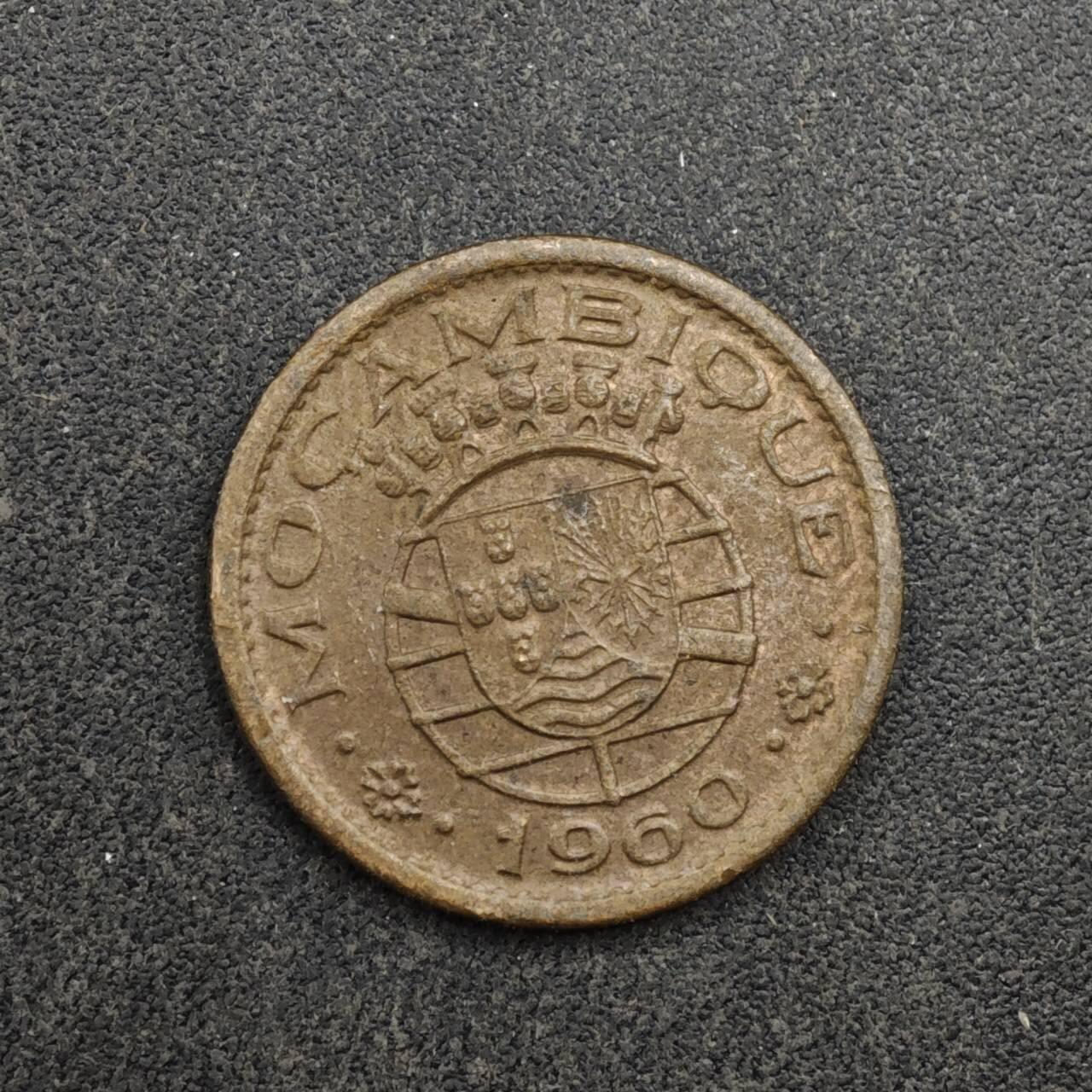 【淘币小摊】限时拍第八百三十九拍  散币银币场  满百包邮可预留两周  周一统一发货  葡属莫桑比克1960年10分铜币