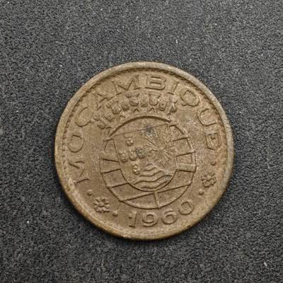 【淘币小摊】限时拍第八百三十九拍  散币银币场  满百包邮可预留两周  周一统一发货  - 葡属莫桑比克1960年10分铜币