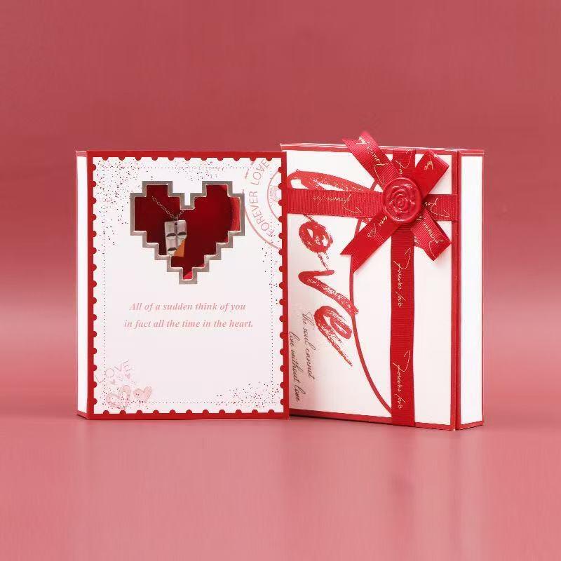 【现货】爱情见证巧克力5克银条吊坠送给你爱的人