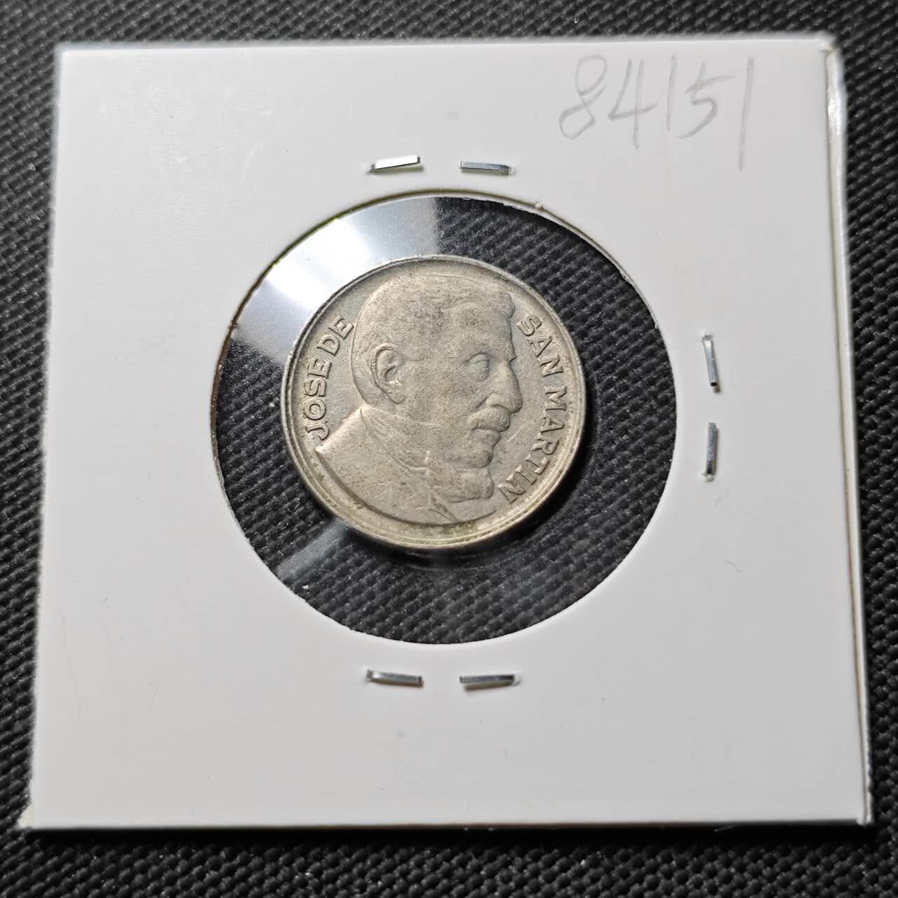 KK钱币收藏小铺  第384期  2月预留时间 周末发货  阿根廷10分纪念币