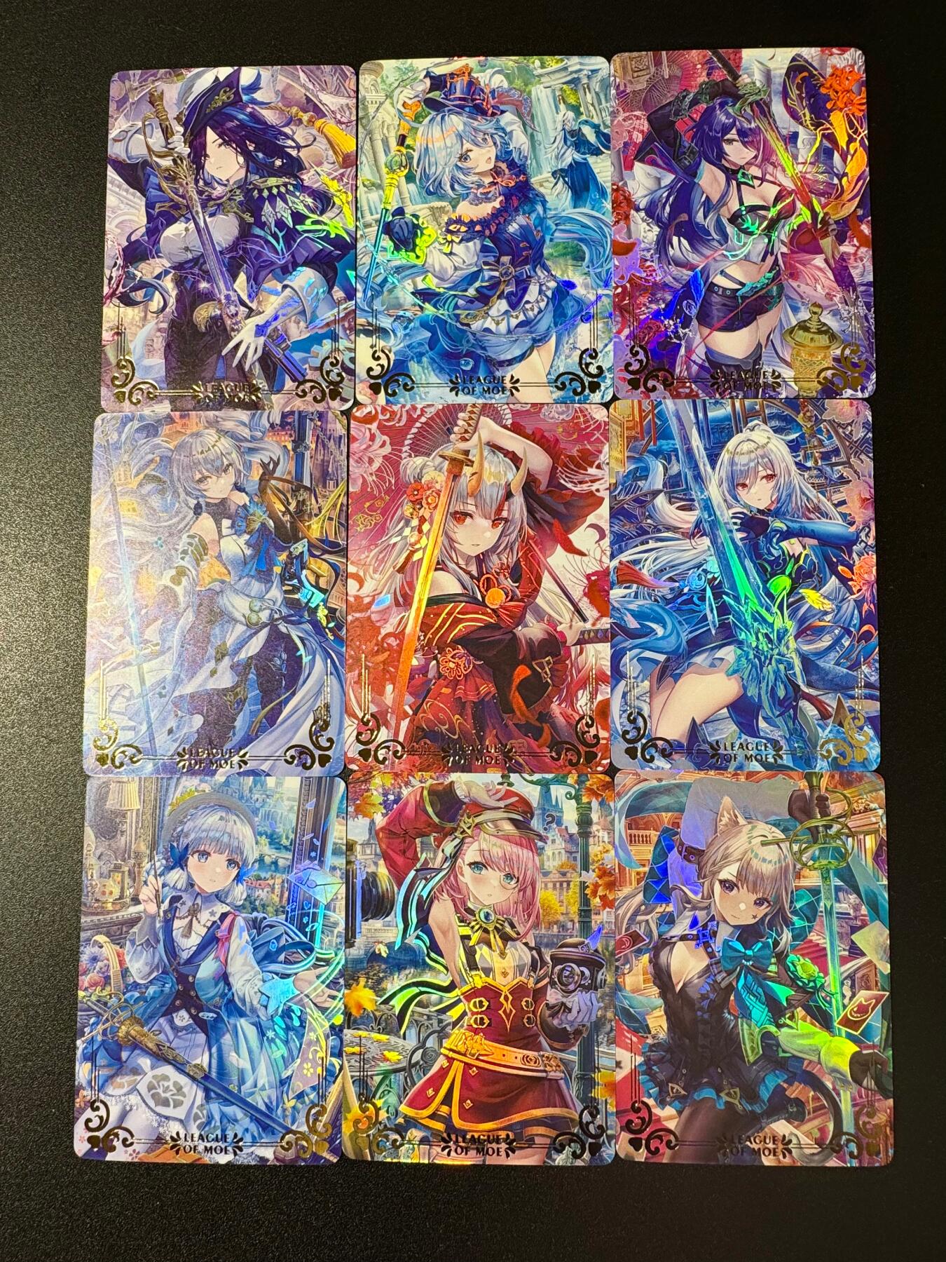 NO.20 好又多金牌大场，新年马到成功！新店点关注不迷路！每周一站式配齐，方便凑单！（周6晚8点截拍，卖家送拍0抽成！） 京珞卡牌 T画师 原神 1套9张 彩闪