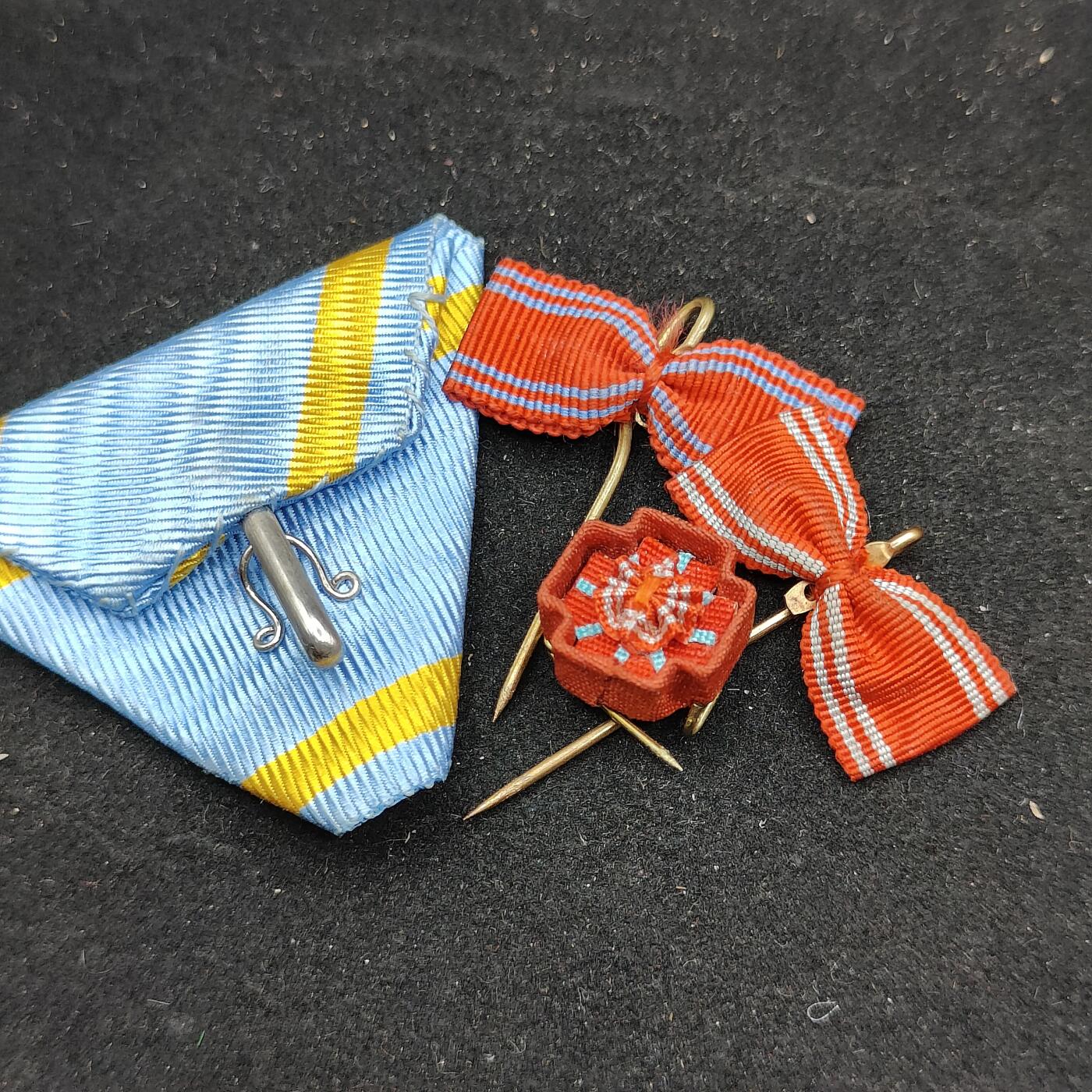 0元起拍勋章 第322期 咸鱼国勋章拍卖专场 1月4日（周日）下午6：00开始 绶带略授一组