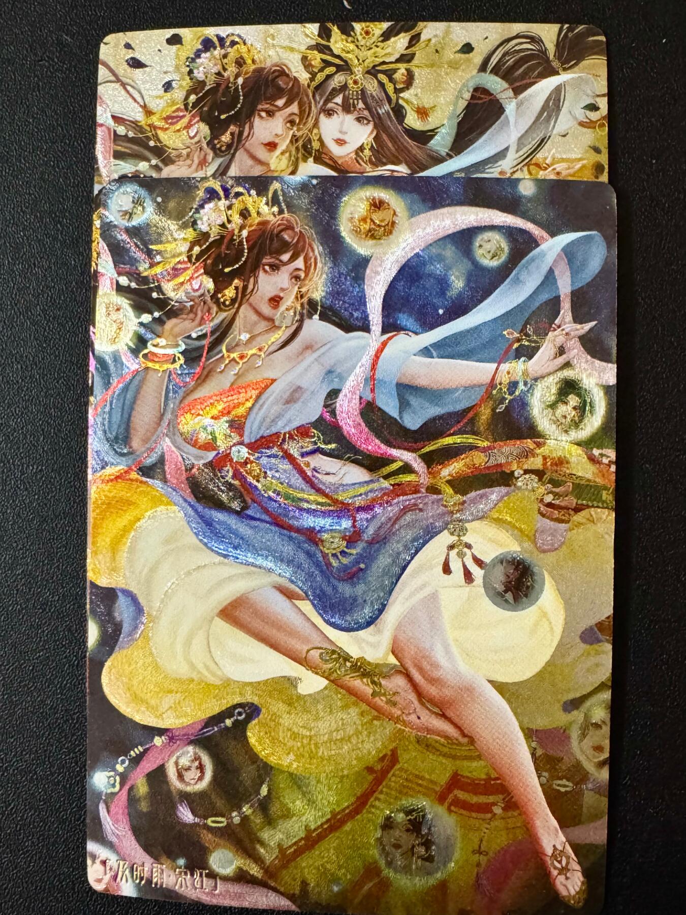 NO.20.5 好又多妹卡大赏，祝你新年旺桃花~只能从此链接进的专场！新店点关注不迷路~每周一站式配齐，方便凑单！（周5晚9点截拍，卖家送拍免费！） 卡玩帕克 水浒姬 松江 粗闪2张