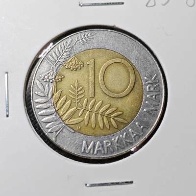 KK钱币收藏小铺  第385期  2月预留时间 周末发货 -  芬兰10马克