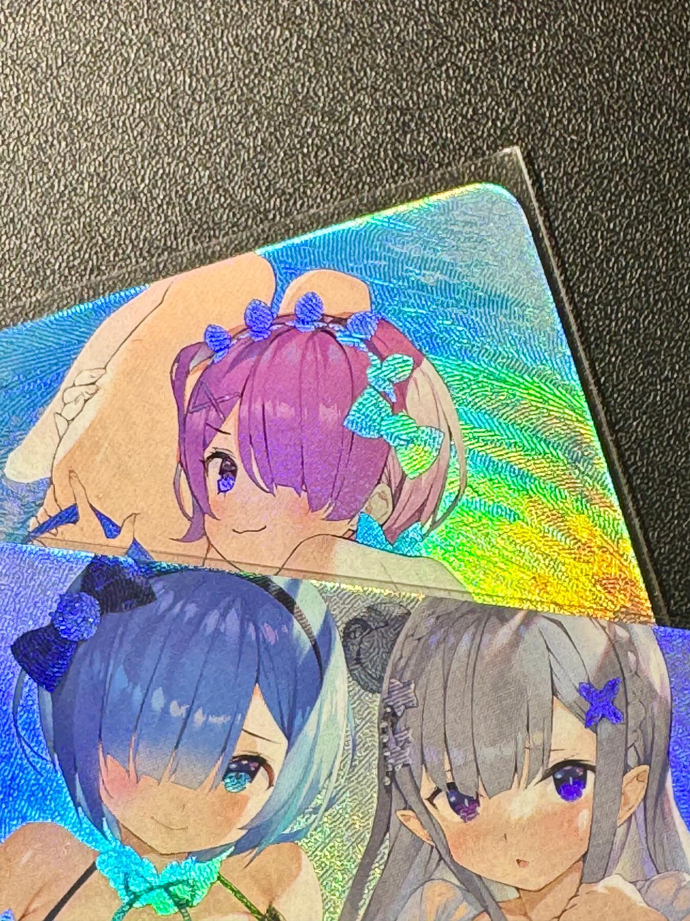 NO.20.5 好又多妹卡大赏，祝你新年旺桃花~只能从此链接进的专场！新店点关注不迷路~每周一站式配齐，方便凑单！（周5晚9点截拍，卖家送拍免费！） 蕾姆 2张 彩闪