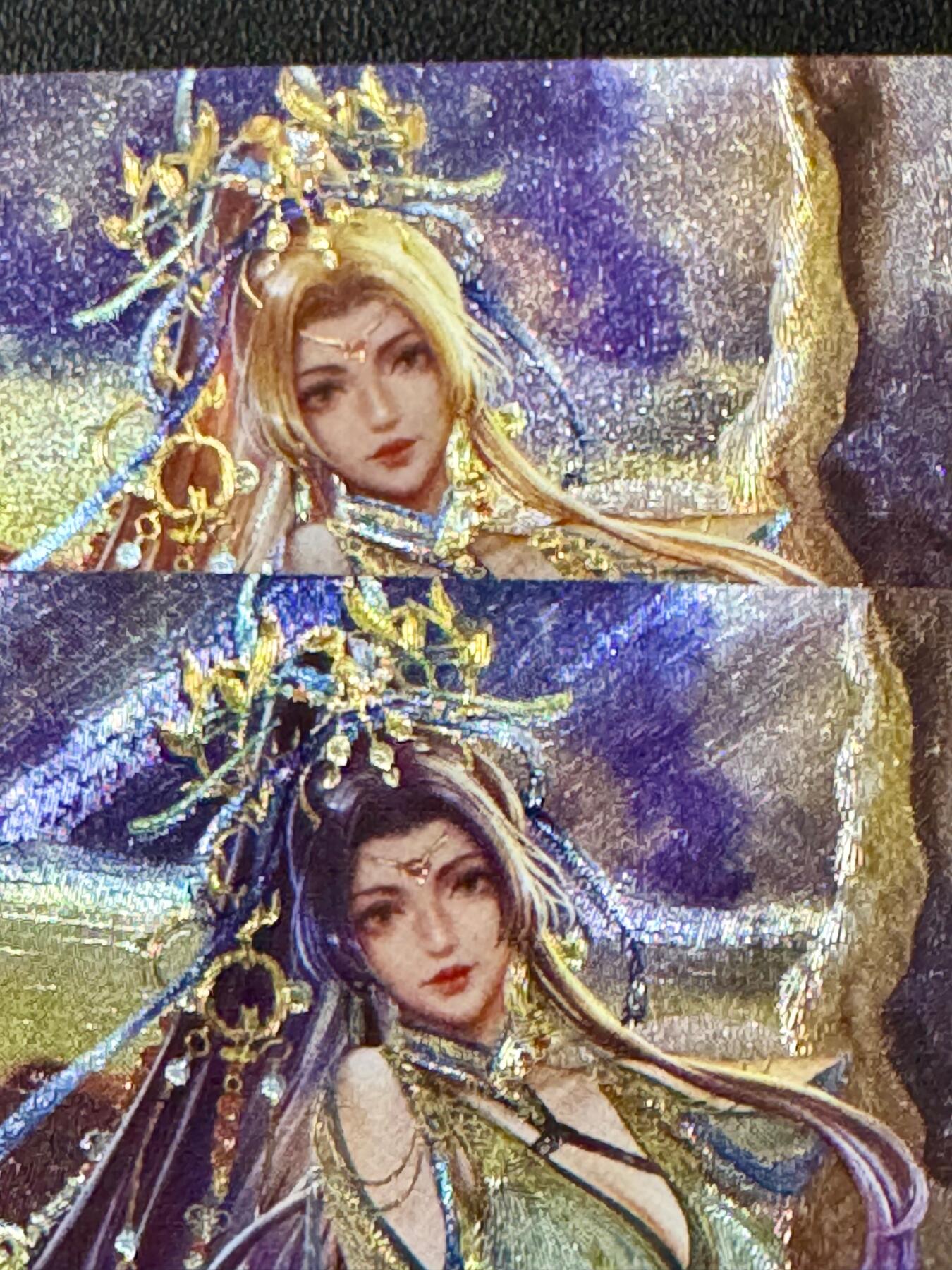 NO.20.5 好又多妹卡大赏，祝你新年旺桃花~只能从此链接进的专场！新店点关注不迷路~每周一站式配齐，方便凑单！（周5晚9点截拍，卖家送拍免费！） 卡玩帕克 水浒姬 段景住 粗闪2张