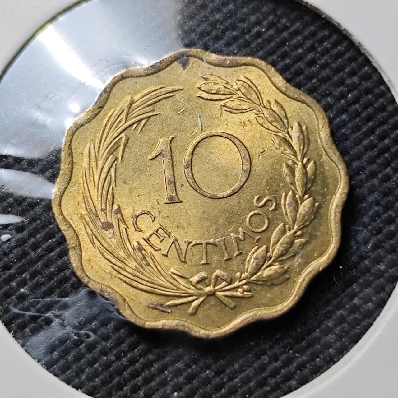 KK钱币收藏小铺  第384期  2月预留时间 周末发货  1953巴拉圭10分铜币