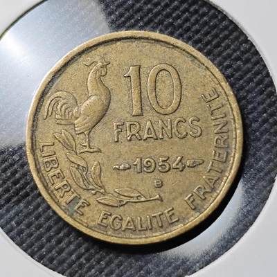 KK钱币收藏小铺  第383期  2月预留时间 周末发货 -  法国10法郎