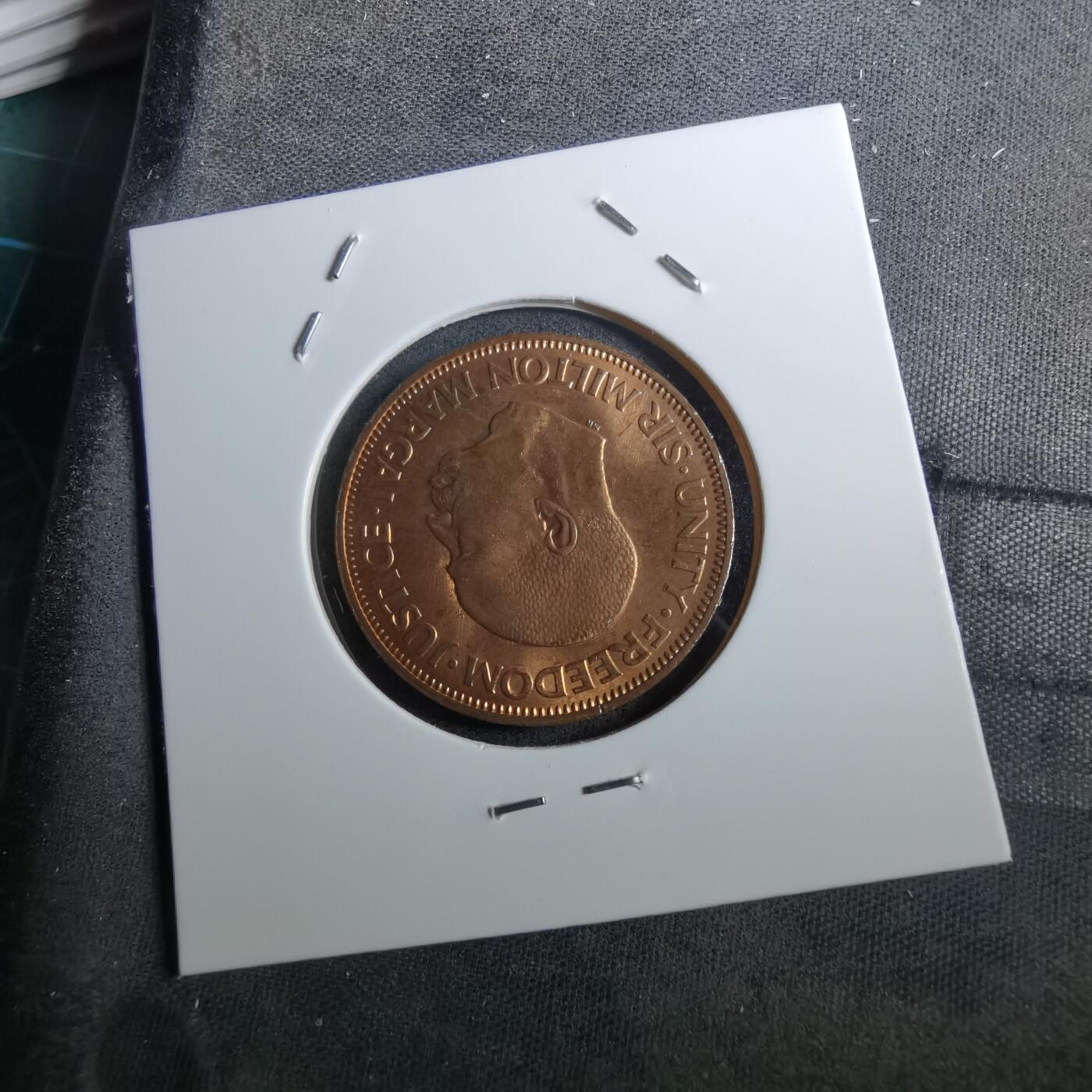 沼泽如烟--第950场 塞拉利昂1964年一分