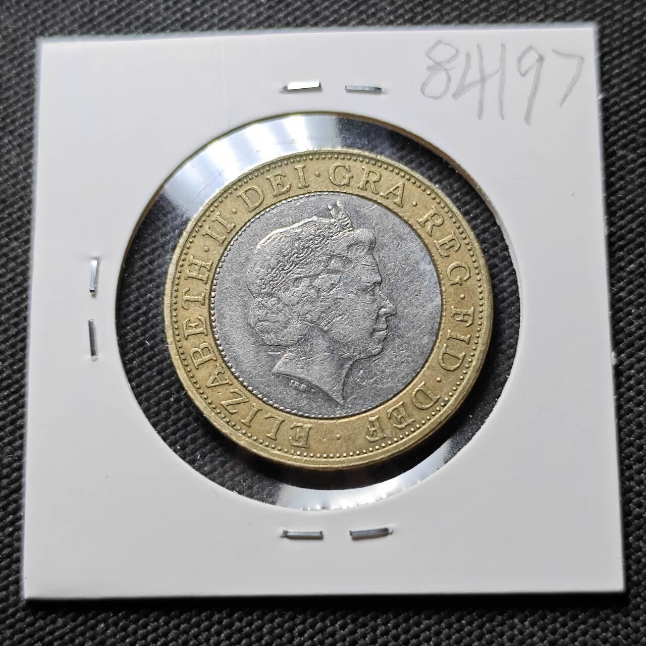 KK钱币收藏小铺  第384期  2月预留时间 周末发货  英国2镑