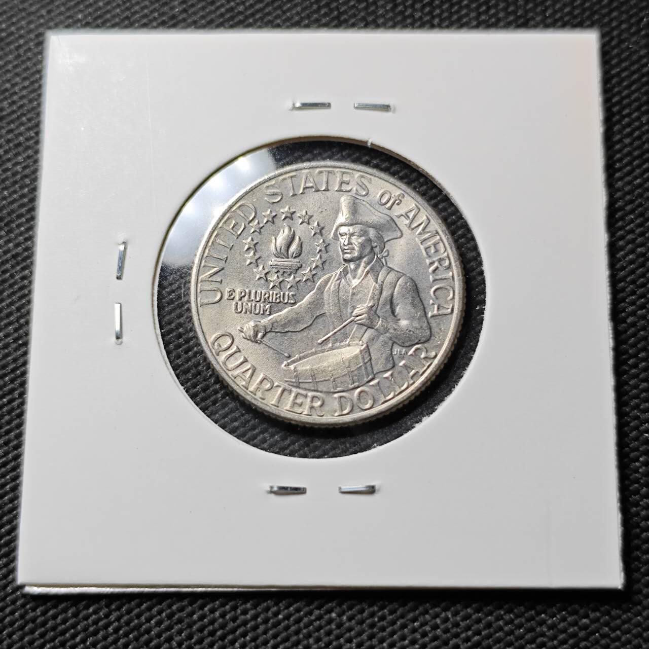 KK钱币收藏小铺  第383期  2月预留时间 周末发货  1976美国25分纪念币