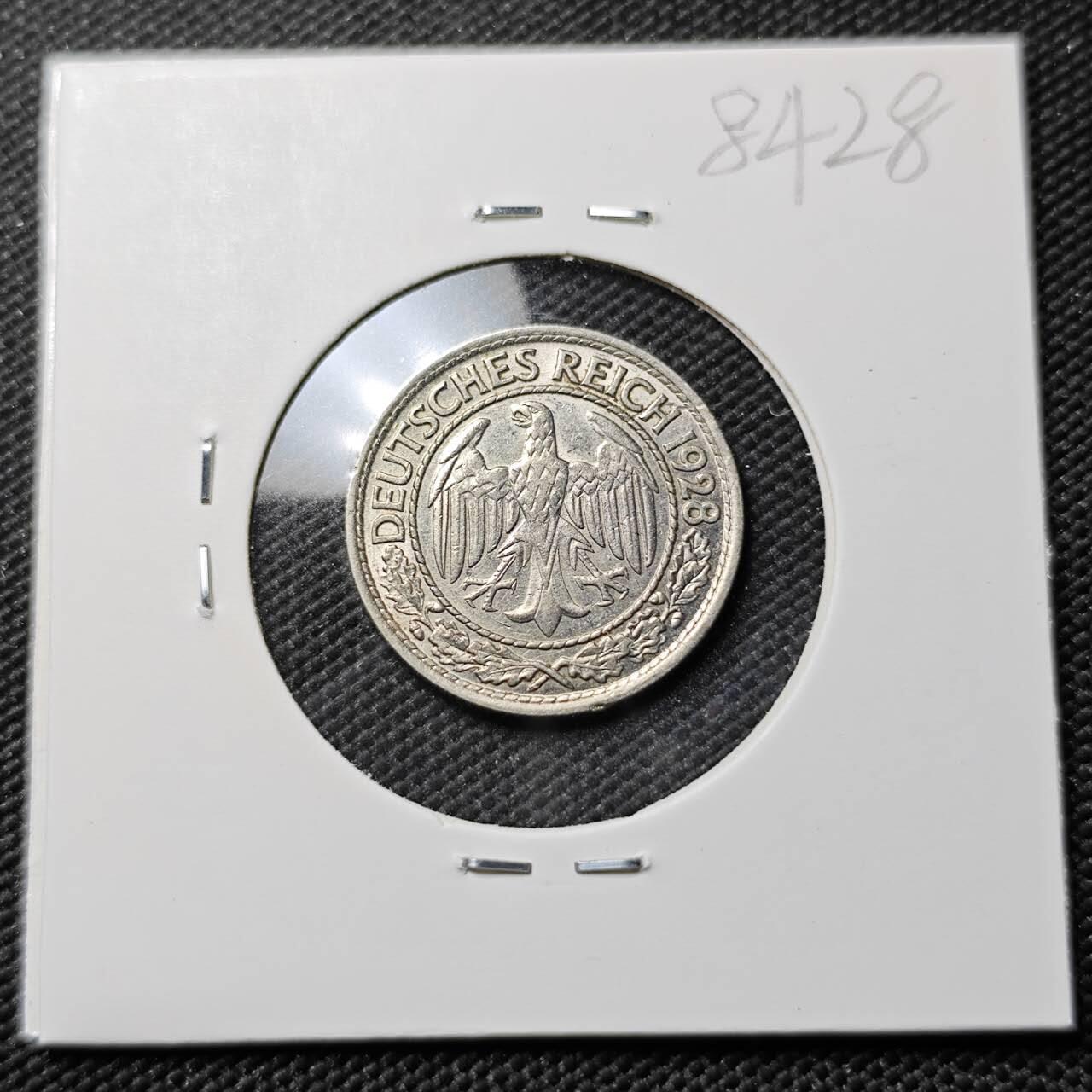 KK钱币收藏小铺  第384期  2月预留时间 周末发货  2018德国50芬尼