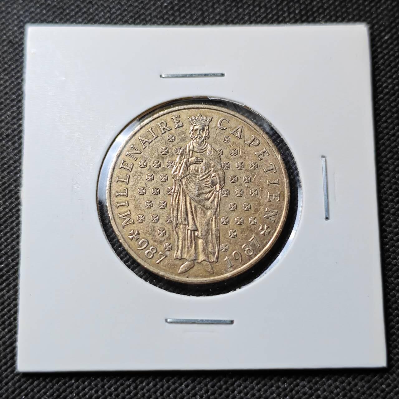 KK钱币收藏小铺  第384期  2月预留时间 周末发货 法国10法郎纪念币 