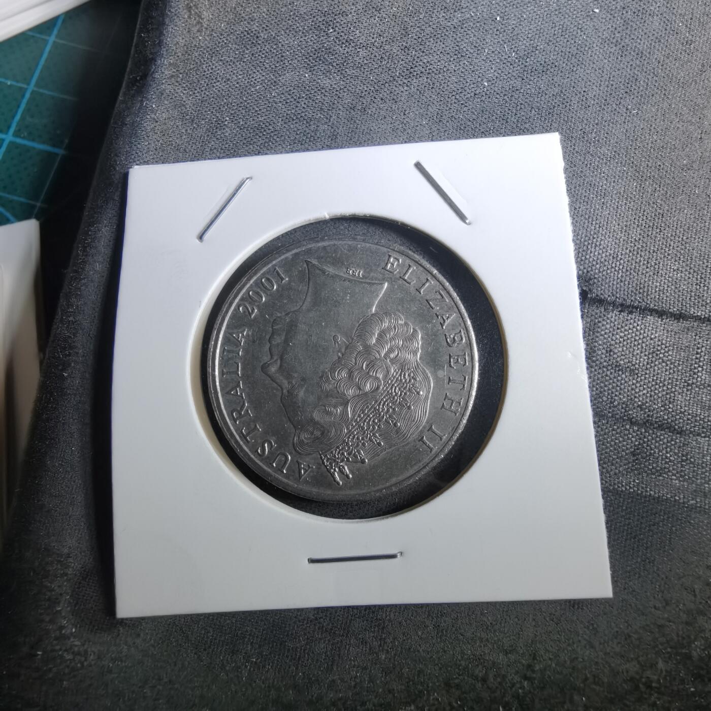 沼泽如烟--第950场 澳大利亚2001年20分纪念币