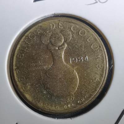 沼泽如烟--第950场 - 哥伦比亚1984年20比索