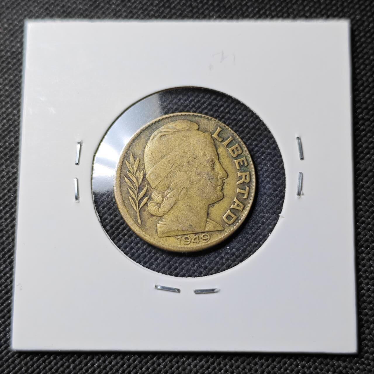 KK钱币收藏小铺  第384期  2月预留时间 周末发货  阿根廷20分铜币