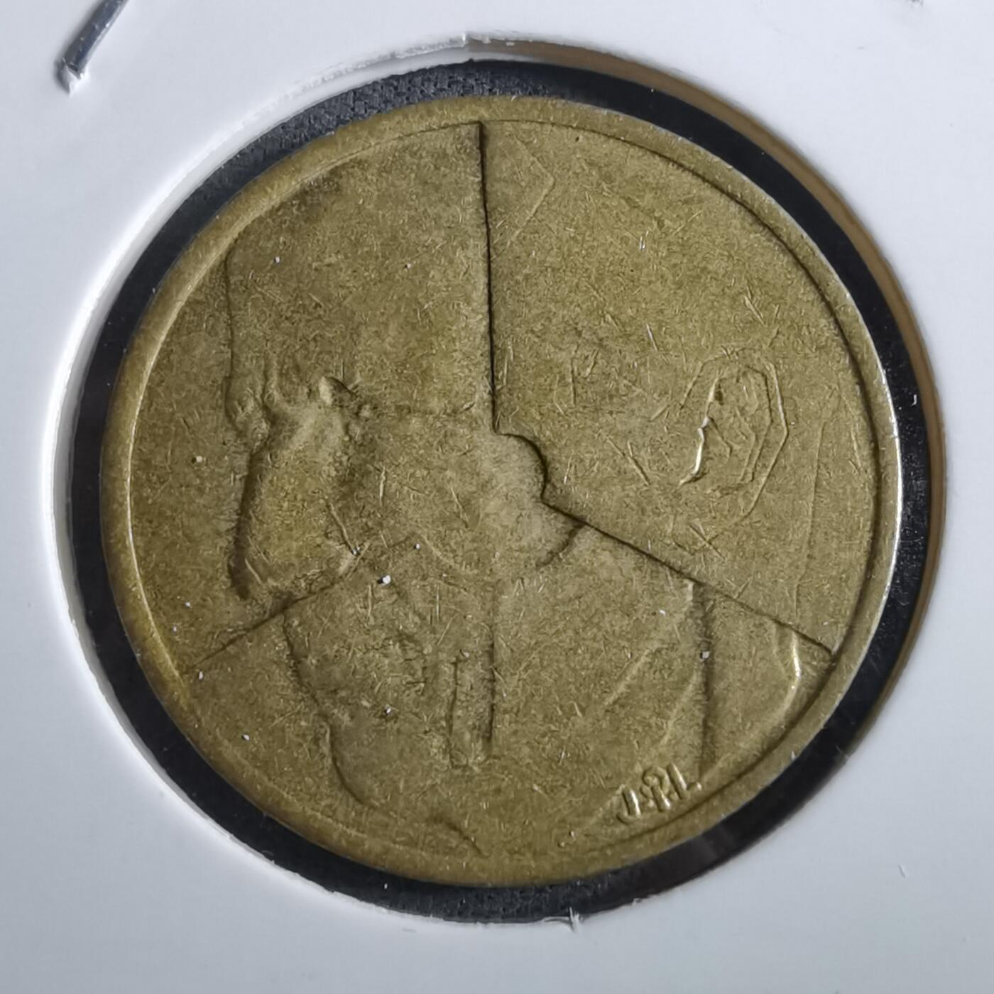 沼泽如烟--第950场 比利时1986年5法郎