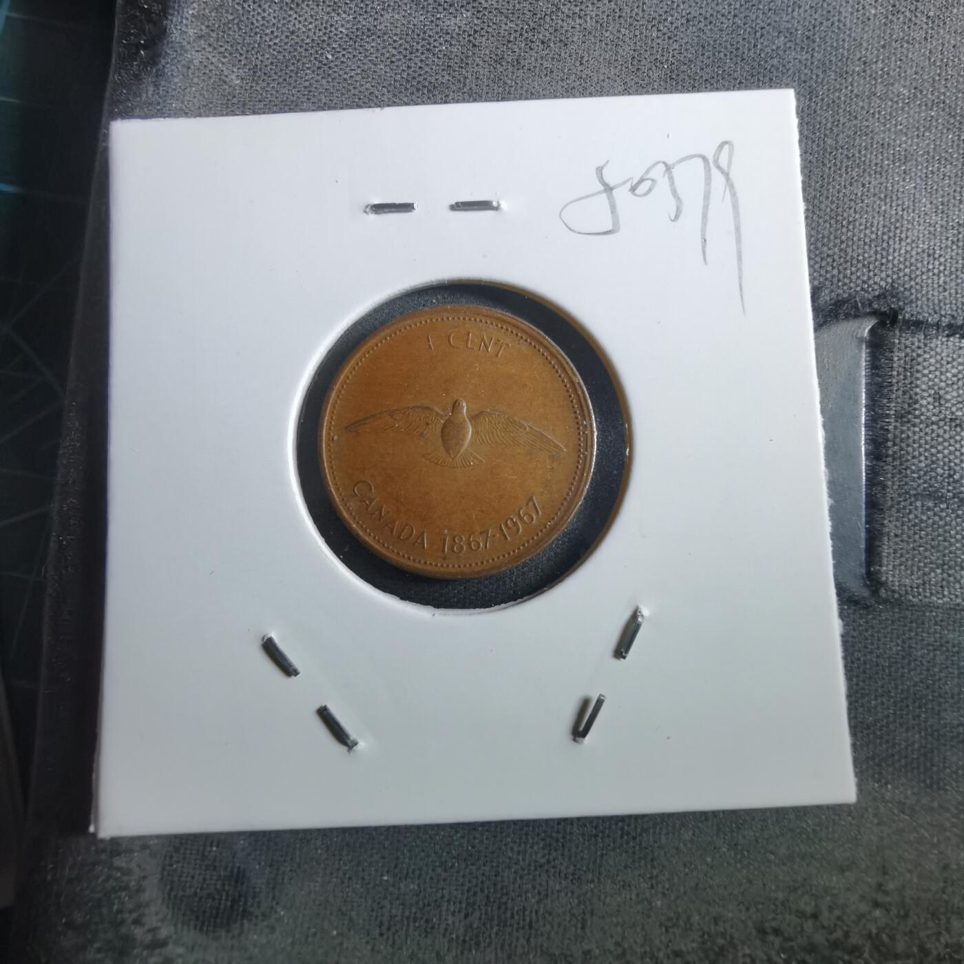 沼泽如烟--第950场 加拿大1967年一分