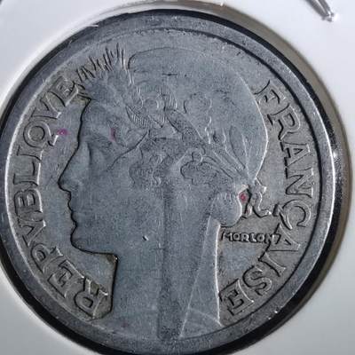 沼泽如烟--第950场 - 法国1948年2法郎B版