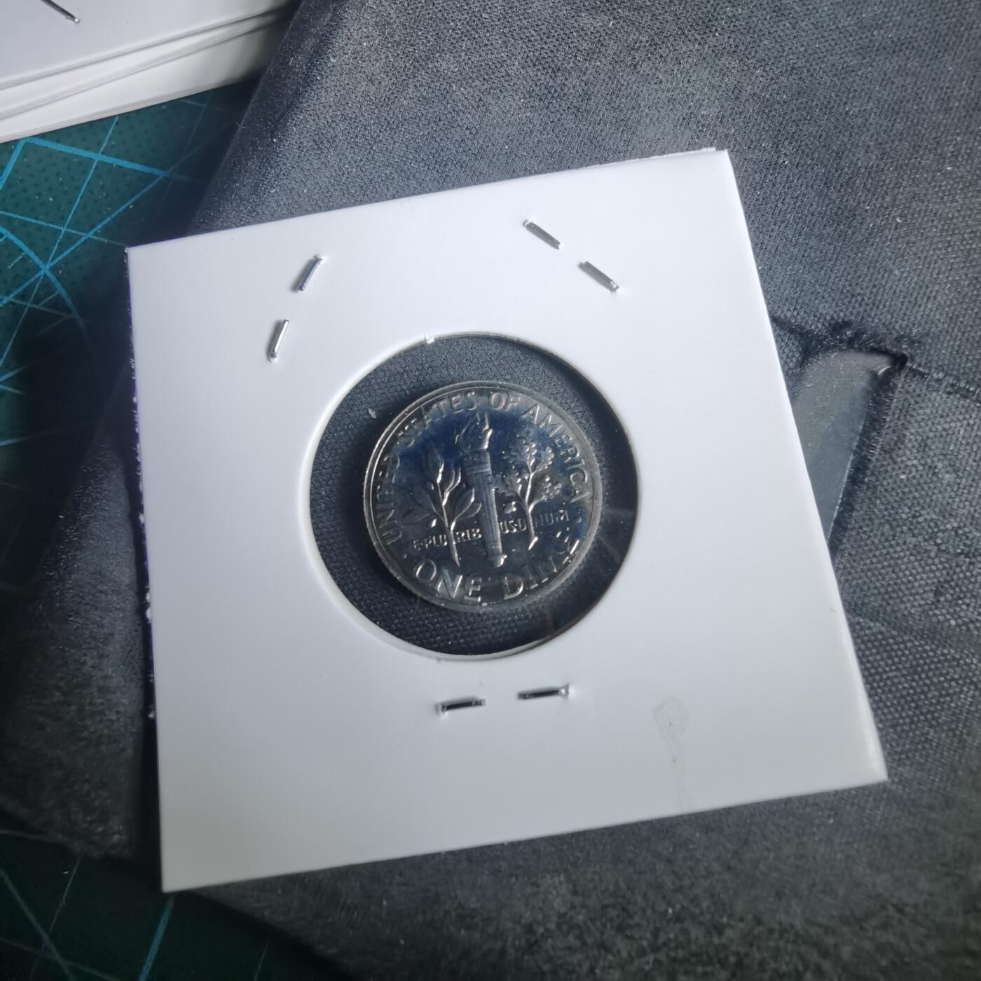 沼泽如烟--第953场 美国1970年10分精制币