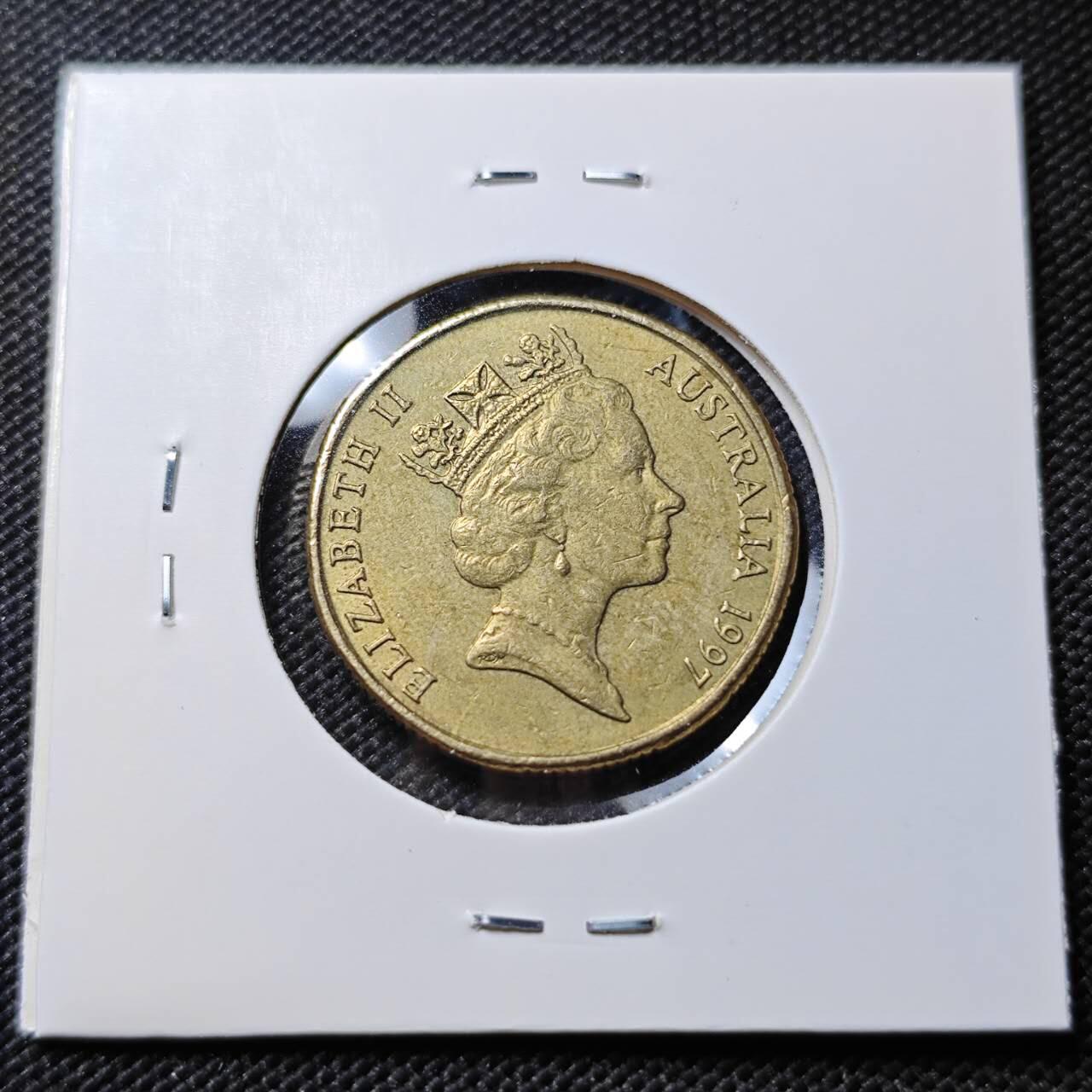 KK钱币收藏小铺  第385期  2月预留时间 周末发货  澳大利亚1元纪念币