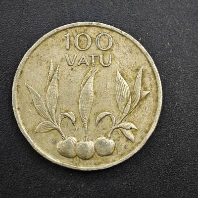 【淘币小摊】限时拍第八百四十拍  散币银币场  满百包邮可预留两周  周一统一发货  - 瓦努阿图1988年100瓦图